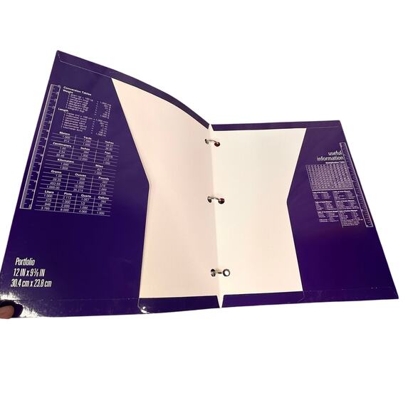 Trapper Keeper - Vintage Retro Style Portfolio Binder Animal Print WITH FOLDERS - Picture 4 of 8